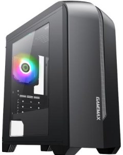 Компьютерный корпус без блока питания mATX Centauri BG H601 mATX case black w o PSU w 1xUSB3 0 1xUSB Gamemax