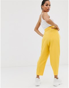 Ярко желтые брюки ASOS DESIGN Petite Asos petite