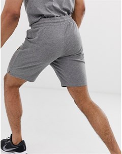 Серые меланжевые легкие шорты в спортивном стиле Lyle & scott fitness