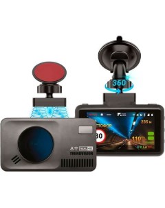 Видеорегистратор с радар детектором DriveCam Real 4K Signature LNA GPS ГЛОНАСС Trendvision