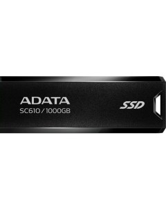 Внешний диск SSD SC610 1ТБ черный Adata