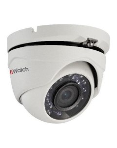 Камера видеонаблюдения аналоговая DS T203 B 1080p 2 8 мм белый Hiwatch