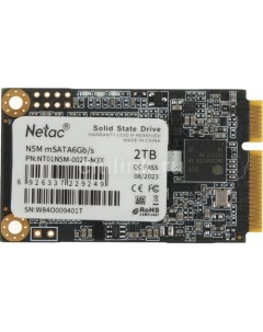 SSD накопитель N5M 2ТБ mSATA SATA III mSATA Netac