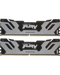 Оперативная память Fury Renegade Silver KF560C32RSK2 96 DDR5 2x 48ГБ 6000МГц DIMM Ret Kingston