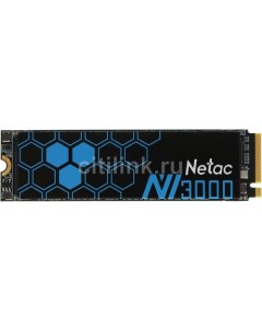 SSD накопитель NV3000 NT01NV3000 1T0 E4X 1ТБ M 2 2280 PCIe 3 0 x4 NVMe M 2 Netac