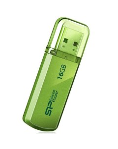 Флешка USB Helios 101 16ГБ USB2 0 зеленый Silicon power