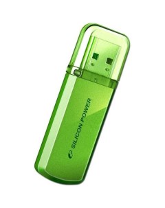 Флешка USB Helios 101 32ГБ USB2 0 зеленый Silicon power