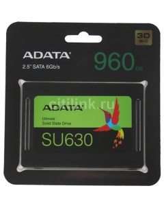 SSD накопитель Ultimate SU630 ASU630SS 960GQ R 960ГБ 2 5 SATA III SATA Adata