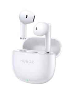 Наушники Earbuds X6 Bluetooth внутриканальные белый Honor