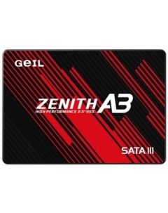 SSD накопитель Zenith A3 A3AC16I250A 250ГБ 2 5 SATA III SATA Geil