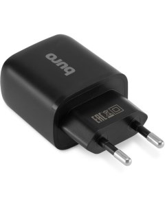 Сетевое зарядное устройство BUWG1 USB A 18Вт 3A черный Buro