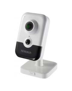 Камера видеонаблюдения IP DS I214 B 1080p 2 мм белый Hiwatch
