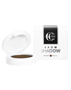 Тени для бровей CC Brow Shadow grey brown Lucas' cosmetics