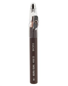 Карандаш восковый для бровей 04 светло коричневый CC Brow Tinted Wax Fixator Lucas' cosmetics