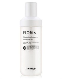 Эмульсия отбеливающая для лица Floria Whitening Emulsion6 130 мл Tony moly