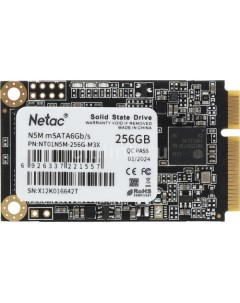 SSD накопитель N5M 256ГБ mSATA SATA III mSATA Netac
