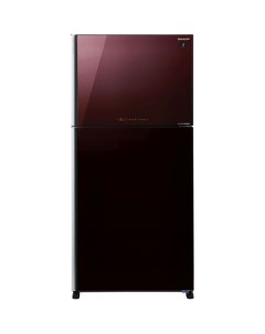 Холодильник двухкамерный SJ XG60PGRD No Frost инверторный бордовый черный Sharp
