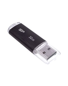 Флешка USB Ultima U02 32ГБ USB2 0 черный Silicon power