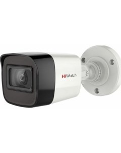 Камера видеонаблюдения аналоговая DS T520 С 3 6 mm 1080p 3 6 мм белый Hiwatch