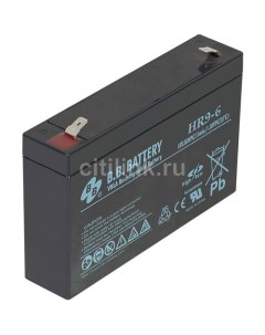 Аккумуляторная батарея для ИБП HR 9 6 6В 9Ач Bb