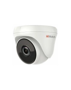 Камера видеонаблюдения аналоговая DS T233 1080p 2 8 мм белый Hiwatch