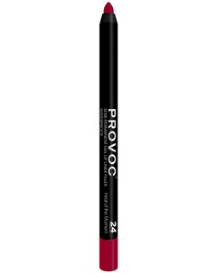 Подводка гелевая в карандаше для губ 24 темно красный Gel Lip Liner Heat of the Moment Provoc