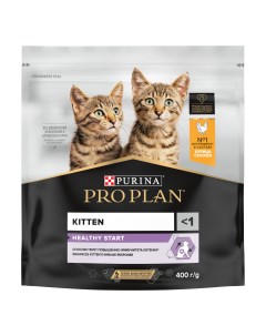 Pro Plan Original Kitten корм для котят от 1 до 12 месяцев (Курица, 400 г.) Purina pro plan