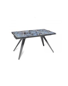 Стол раскладной Asti 140 40 40 керамика глянцевая Lemurian Blue Top concept