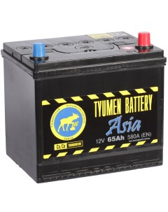 Автомобильный аккумулятор Asia 65 Ач обратная полярность D23L Tyumen battery