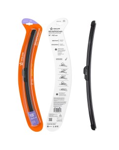 Щетка стеклоочистителя бескаркасная 450 мм (art.AWBBKP450) Airline