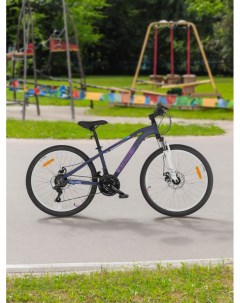 Велосипед для девочек Action 24 2024 Фиолетовый Stern