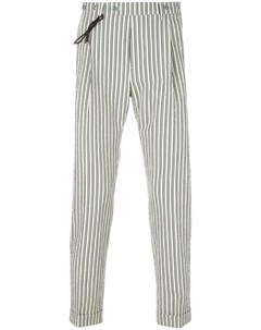 Berwich зауженные брюки с полосатым рисунком 52 нейтральные цвета Berwich