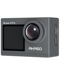 Экшн камера Brave 4 Pro SYYA0013 GY два цветных экрана Akaso