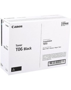 Картридж для лазерного принтера Canon T06 3526C002 черный T06 3526C002 черный
