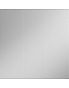 Зеркальный шкаф Балтика Э Бал04080 011 80x80 см белый глянец Misty