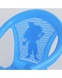 Кресло 38x35x53 5 см полипропилен голубой Без бренда