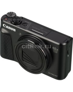 Цифровой компактный фотоаппарат PowerShot SX740HS черный Canon
