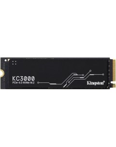 SSD накопитель KC3000 SKC3000D 4096G 4ТБ M 2 2280 PCIe 4 0 x4 NVMe M 2 Kingston