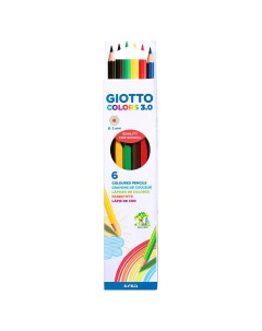 Набор карандашей цветных Giotto Colors 6 цв в картоне Fila