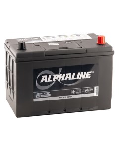 Автомобильный аккумулятор EFB 80 Ач обратная полярность D31L Alphaline
