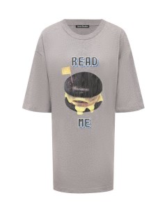 Хлопковая футболка Acne studios