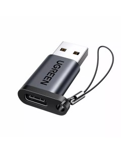 Адаптер US276 35000_ USB 3 0 A to USB C M F Adpater Цвет черный Ugreen