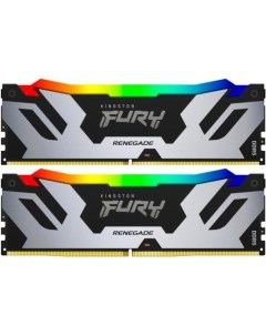 Память оперативная 96GB 6000MT s DDR5 CL32 DIMM Kit of 2 FURY Renegade RGB XMP Kingston