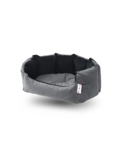 Лежак для животных Comfort Shell 53x46см серый Foxie