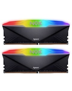 Оперативная память NOX RGB Black DDR4 2x 16ГБ 3600МГц DIMM Ret Apacer