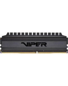 Модуль памяти DIMM 32Gb 2х16Gb DDR4 PC28800 3600MHz Viper Blackout XMP PVB432G360C8K Patriòt