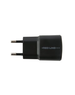Сетевое зарядное устройство ТС 1A Lite 1USB 1A черный УТ000010347 Red line