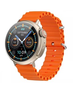 Смарт часы Y18 call version 1 52 IPS оранжевый золотистый 6942007605250 Hoco