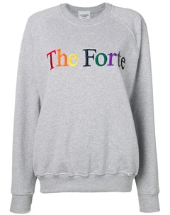 Forte dei marmi couture свитер из джерси с логотипом l серый Forte dei marmi couture