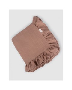 Одеяло Муслиновое с рюшами 100x100 см Firstday